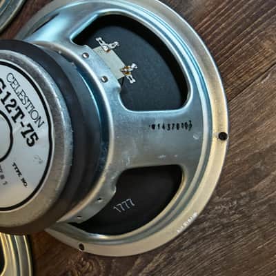 Celestion G12T-75 White Label 1987 T3781 Quad image 6
