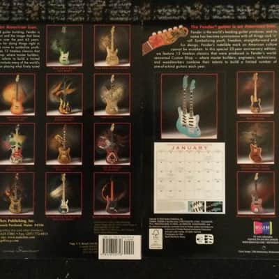 Box Lot Of Fender Custom Shop Calendars 10 image 6