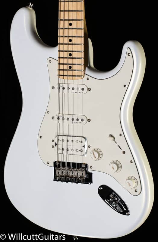 Fender Juanes Stratocaster Maple Fingerboard Luna White (533) image 1