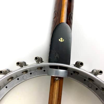 Ode Long Neck Banjo Model 43 Grade 4 60's w/ Hardshell Case image 13