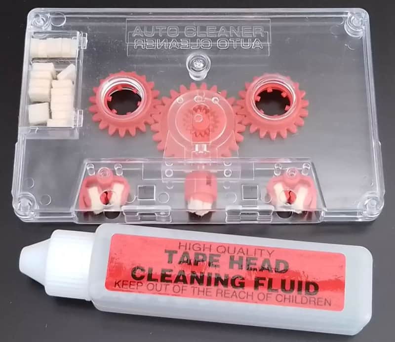 Tape Head Cleaner "Wet Type" For Nakamichi, Teac, Pioneer, Sony, Akai, Denon, Aiwa, Technics, Marantz, Toshiba, JVC, Sharp Cassette Tape Recorder Player Deck image 1
