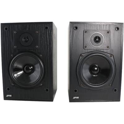 JPW Mini Monitor Bookshelf Small Footprint Speakers imagen 2