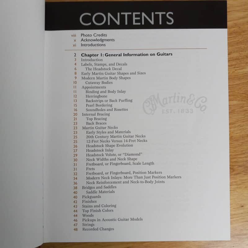 Martin Guitars : A History #1 and A Technical Reference #2