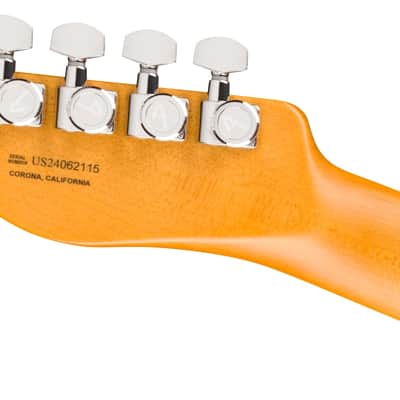 Fender American Ultra Luxe Vintage '60s Telecaster Custom Electric Guitar, Rosewood Fingerboard, 3-Color Sunburst image 5