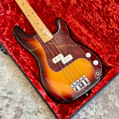 Fender Precision Bass 1983 - Sunburst original vintage USA Fullerton P image 2