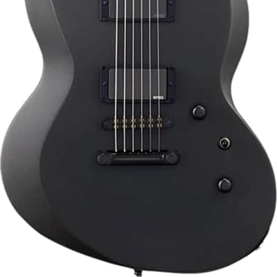 ESP E-II Viper Baritone Electric Guitar, Ebony Fingerboard, Charcoal Metallic Satin Bild 1
