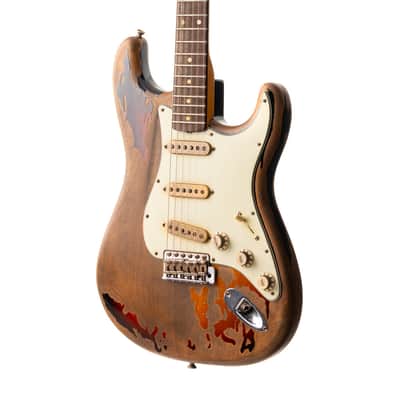 2012 Fender Custom Shop Rory Gallagher Signature Stratocaster - 3-Color Sunburst image 6