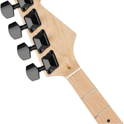 Black Semi-closed Guitar Tuners Pegs, 3L+3R String Tuning Pegs Keys Machine Heads Set Guitar Replacement Parts for Acoustic or Electric Guitar image 5