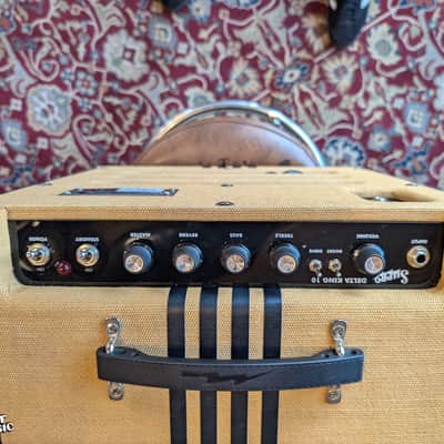 Supro Delta King 10 5-Watt 1x10 Tube Combo, Tweed - Used - Excellent image 5