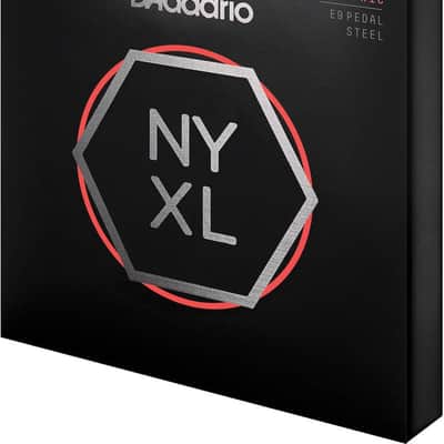 D'Addario NYXL1238PS Nickel Wound E9 Pedal Steel Guitar Strings Custom Light 12-38 image 3