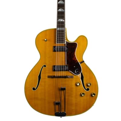1960 Epiphone A-212N Deluxe Archtop Guitar Natural w/Brazilian Rosewood Fingerboard #A-36099 image 7