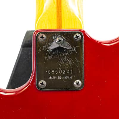 1985 Ibanez AH10 Allan Holdsworth Signature – Burgundy – w/ Case & Trem Arm image 8