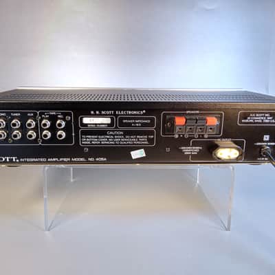 Scott amplificatore integrato 405 A / year 1980 image 7