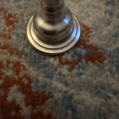 Holton Revelation 81 Bb Trombone mouthpiece (Silver plated) (very rare) image 8