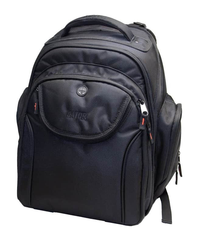 Gator - G-CLUB BAKPAK-LG - Large G-CLUB Style Backpack - Black image 1