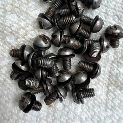 Ludwig Lot of 30 WFL Mounting Screws + Washers for Tom Bass Drum or Snare Lugs 50s 60s image 4