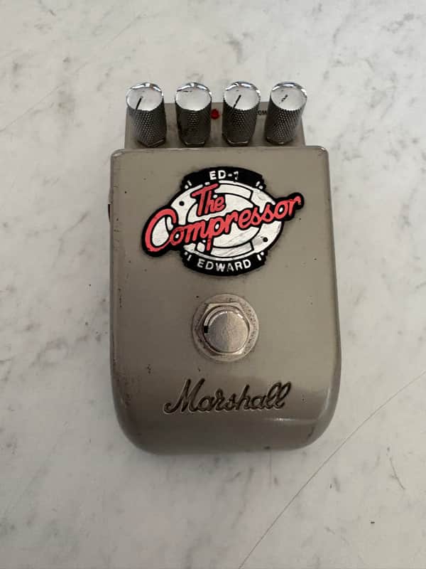 Marshall ED-1 Edward Compressor Pedal 2010s - Silver image 1
