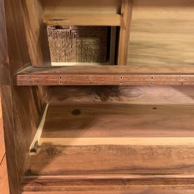 Synthesizers.com QCS44 Studio Cabinet - Walnut image 2
