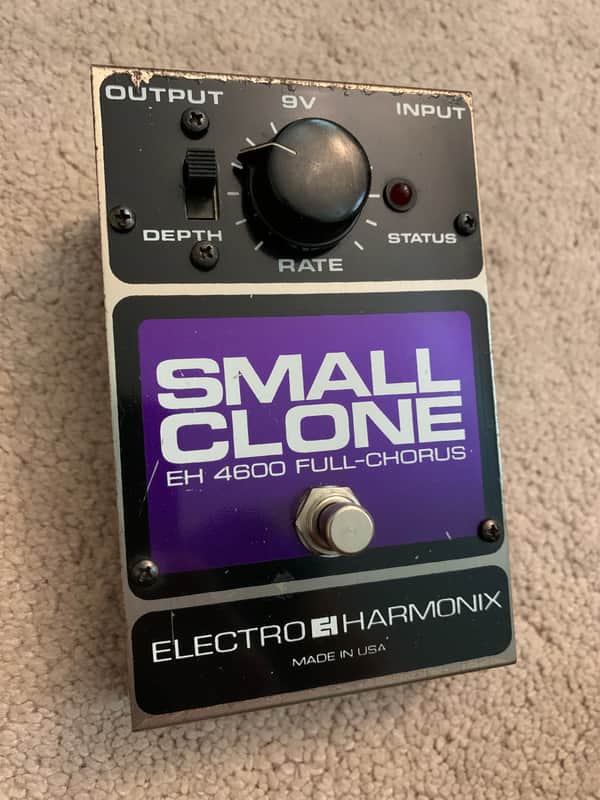 90s Electro Harmonix Small Clone Chorus (MN3007, Wooden Box) | Reverb