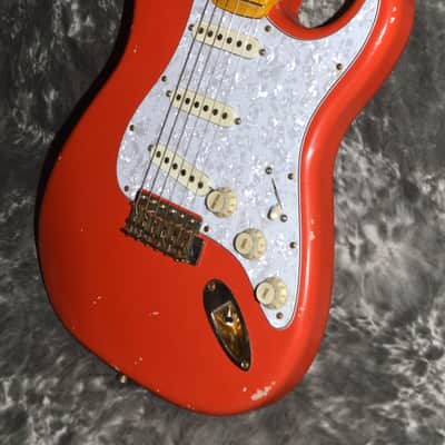2022 Rittenhouse - Relic S Model - Lollar Pickups - Fiesta Red image 2