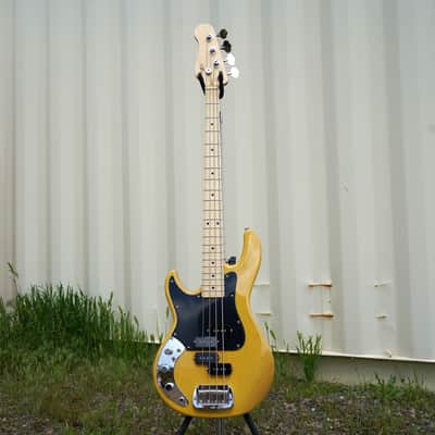 G&L USA Custom Shop Matador Butterscotch Blonde Left Handed 4-String Bass w/ Black Tolex Case (2025) image 2