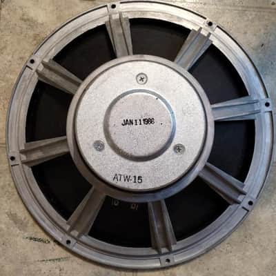 Cerwin Vega 15 inch AT15 woofer in excellent condition -1980's image 2