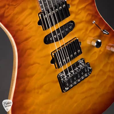 Suhr Modern Quilt Maple & Black Limba - Honey Burst #83100 image 13