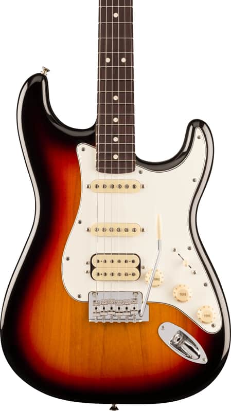 Fender Player II Stratocaster HSS Rosewood FB in 3 Tone Sunburst image 1
