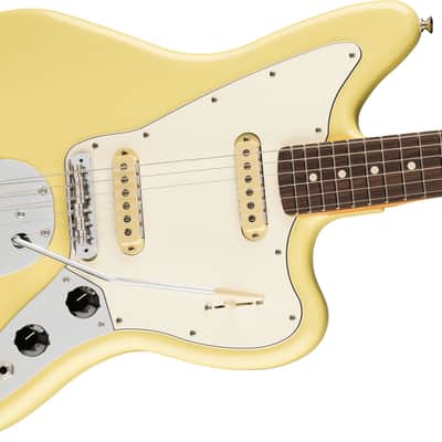 Fender Player II Jaguar® DEMO, Rosewood Fingerboard, Hialeah Yellow image 4