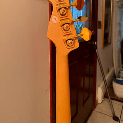 Fender 50th Anniversary Jazz Bass 1995-96 - Flame Maple Anniversary Burst image 7