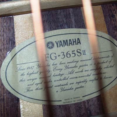 Yamaha FG-365Sii image 18