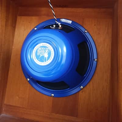 Emery Sound Mahogany Cabinet 10" Weber Blue Pup image 5