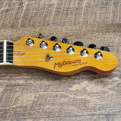 MyDream Partcaster Custom Built - Black Paisley Thinline Dreamsongs Freeway image 5