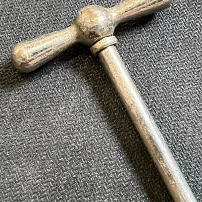 Immagine Ludwig 5-1/4" Nickel T Rod Vintage 1940's - 3