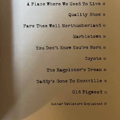 Mark Knopfler - The Ragpicker's Dream - Guitar Tab / Tablature Book image 3