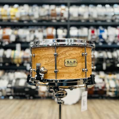 Tama S.L.P. 7x13" G-Maple Snare Drum (Satin Tamo Ash) LGM137STA image 3
