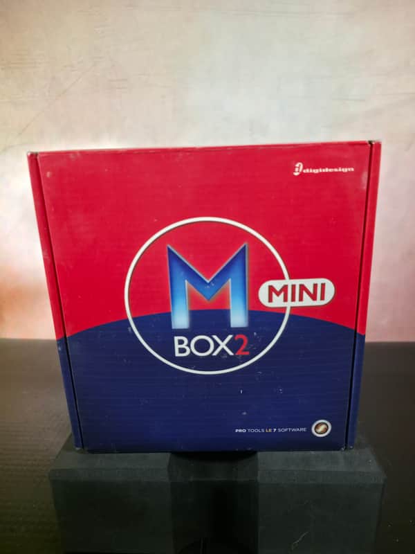 Digidesign MBox 2 Mini USB Audio Interface 2000s - Blue image 1
