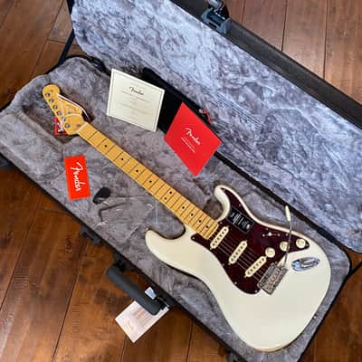 Fender American Professional II Stratocaster Maple 2021 Olympic White US210082665 image 1