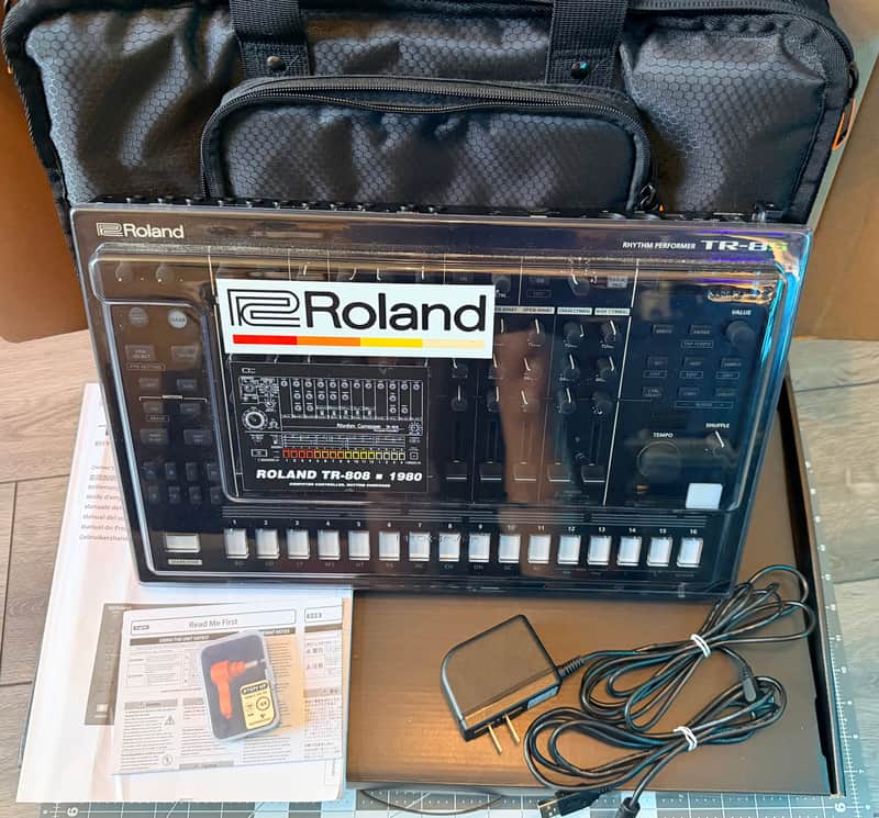 Roland TR-8S, Mint Like New Condition. CB-BTRMX Instrument Bag, Decksaver, & MyVolts Step Up USB tip Included! image 1