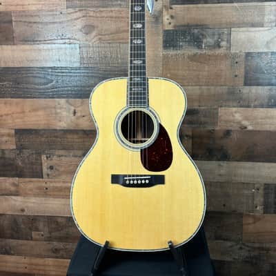 Martin OM-45 Standard Series Acoustic Guitar - Natural with Aging Toner, Hard Case, Free Ship, 832 image 3