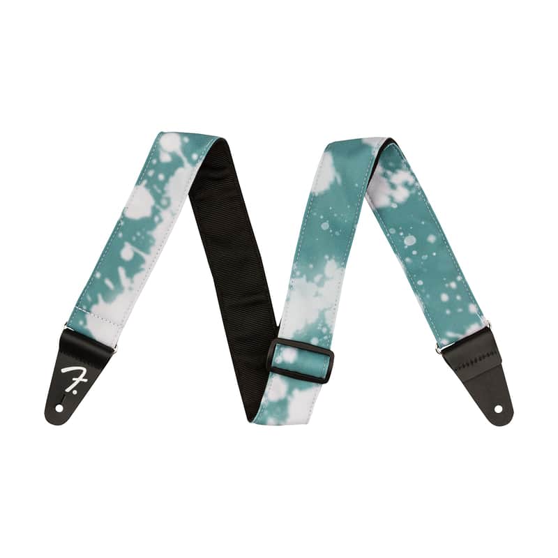 Fender Tie Dye Acid Wash Guitar Strap image 2