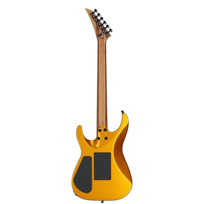 Jackson American Series Virtuoso Electric Guitar (with Case), Gold Rush image 6