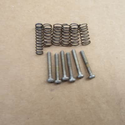 Vintage 1960s 70s Kawai Teisco Guitar Pickup Adjustment Screws & Springs image 1