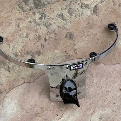 Drum Workshop RIMS 13" 6-Lug Suspension Tom Mount Bracket With Black DW Mount 6 Hole image 2