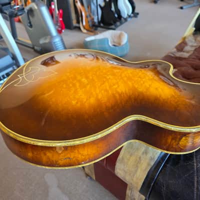 Hofner Committee E2 1964 60s Vintage Sunburst Hollow Body Archtop Guitar image 15