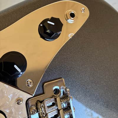 Squier Paranormal Super-Sonic 2020 - Graphite Metallic limited edition electric guitar image 9