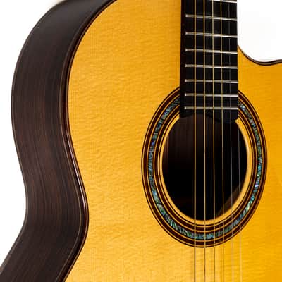 2008 Linda Manzer "OM" German Spruce/Indian Rosewood image 4