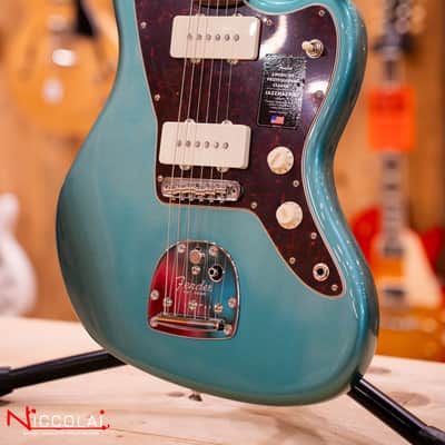 Immagine Fender American Professional Classic Jazzmaster, Rosewood Fingerboard, Faded Sherwood Green Metallic - 4