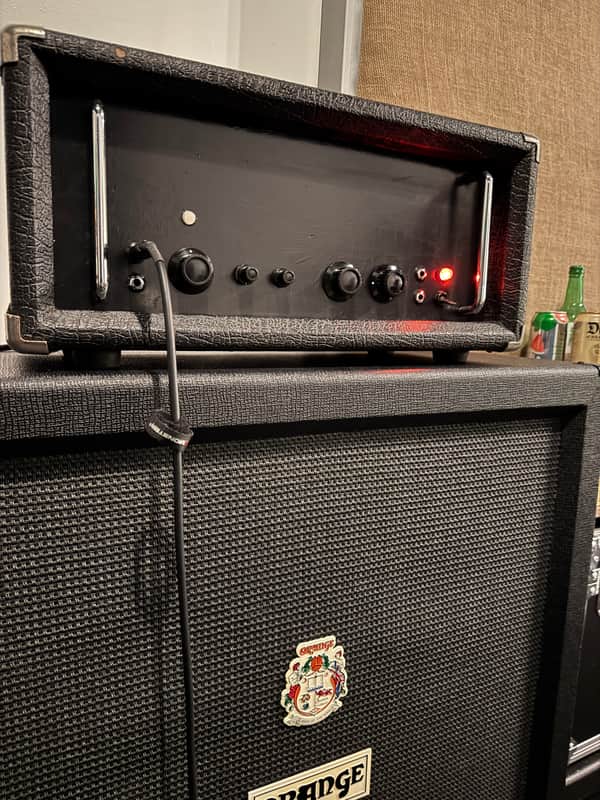 Orange OR120 120-Watt Guitar Amp Head 1973 - Orange image 1