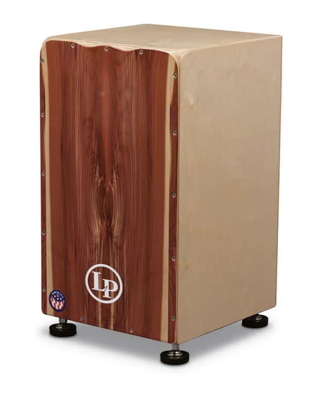 Latin Percussion LP1446 Americana Extotic Cedar Wood Flamenco Cajon w/ Snare Wires image 1